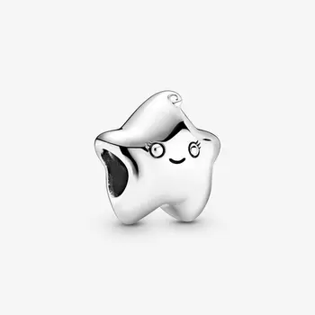 

Berloque New Arrivals Original 925 Sterling Silver Cute Smiling Star Beads Charms Fit Brand Charms Bracelets Jewelry Making