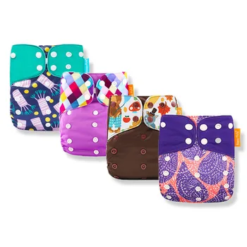 

3-15kg Baby Adjustable Reusable Cloth Washable Eco-Friendly Cloth Diaper Cover Nappy Diapers Cloth Nappy fit