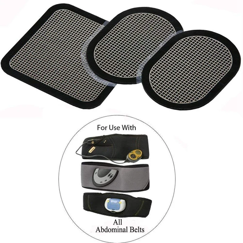 Replacement Gel Sheet Pads For Abdominal Abs Toner Core Abs Workout Toning Belt 6 Sets