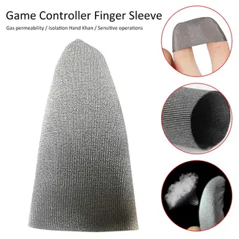

Mobile Game Controller Finger Sleeve Set Anti-Sweat Touch Screen Finger Cot Finger Sleeve Protector For Mobile Game