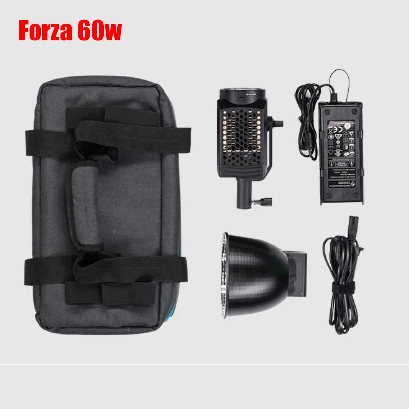 Forza 60w NanGuang NANLITE Forza 300w 60w светодиодный фотографический светильник ing заполняющий светильник Точечный светильник 5600K 2,4G беспроводное приложение wifi управление Forza300 - Цвет: Forza 60w