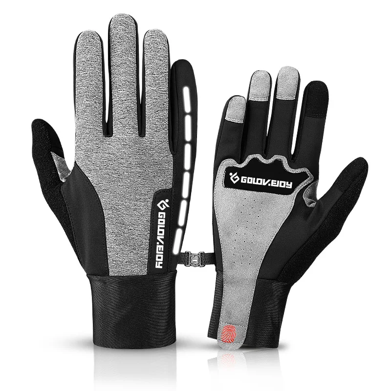 Спортивные перчатки с сенсорным экраном противоударные Нескользящие Водонепроницаемые зимние теплые походные защитные перчатки для верховой езды