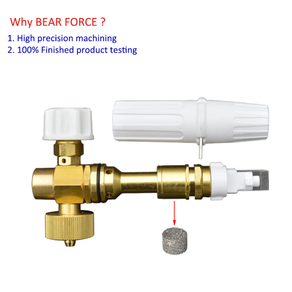 Foam Generator Foam Nozzle snow foam lance foam cannon Car Foam Wash Sprayer for Lavor Vax Denzel Aldi Workzone Pressure Washer 4