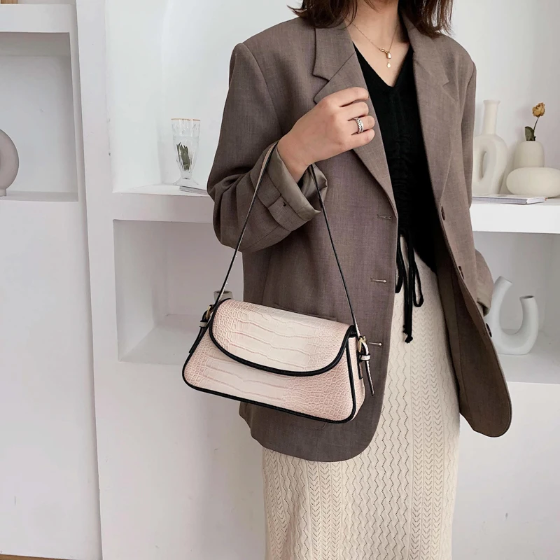 Gykaeo, роскошные сумки, женские сумки, дизайнерские, крокодиловый узор, сумка на плечо, Дамская мода, дневной клатч, сумки-мессенджеры, мешок основной