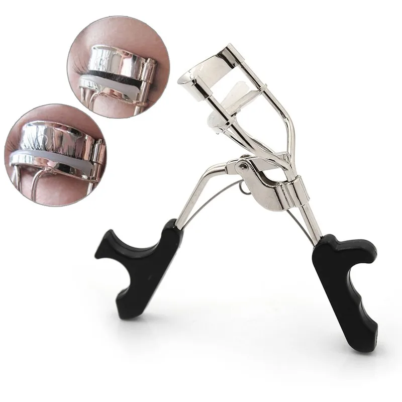 1pcs False Eyelashes Clip Tweezers Eye Lash Grips Curling Eyelash Curler Applicator Beauty Makeup Cosmetic Tool Part Eyelas Clip