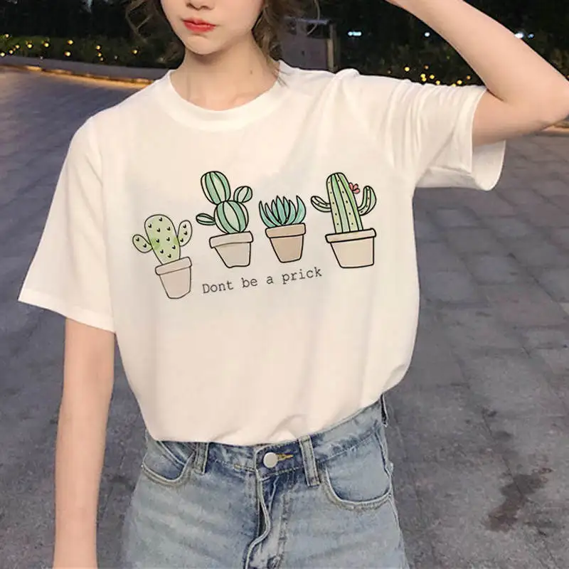 New Harajuku 90s Graphic T Shirt Women Ullzang Funny Printed T-shirt Grunge Aesthetic Fashion Tshirt Korean Style Top Tee Female