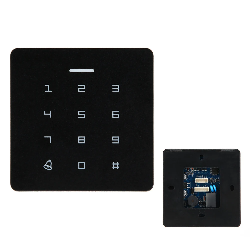Анти-помехи контроль доступа двери водонепроницаемый Пароль RFID считыватель карт Бесконтактное управление Лер клавиатура система с 5 ID карты