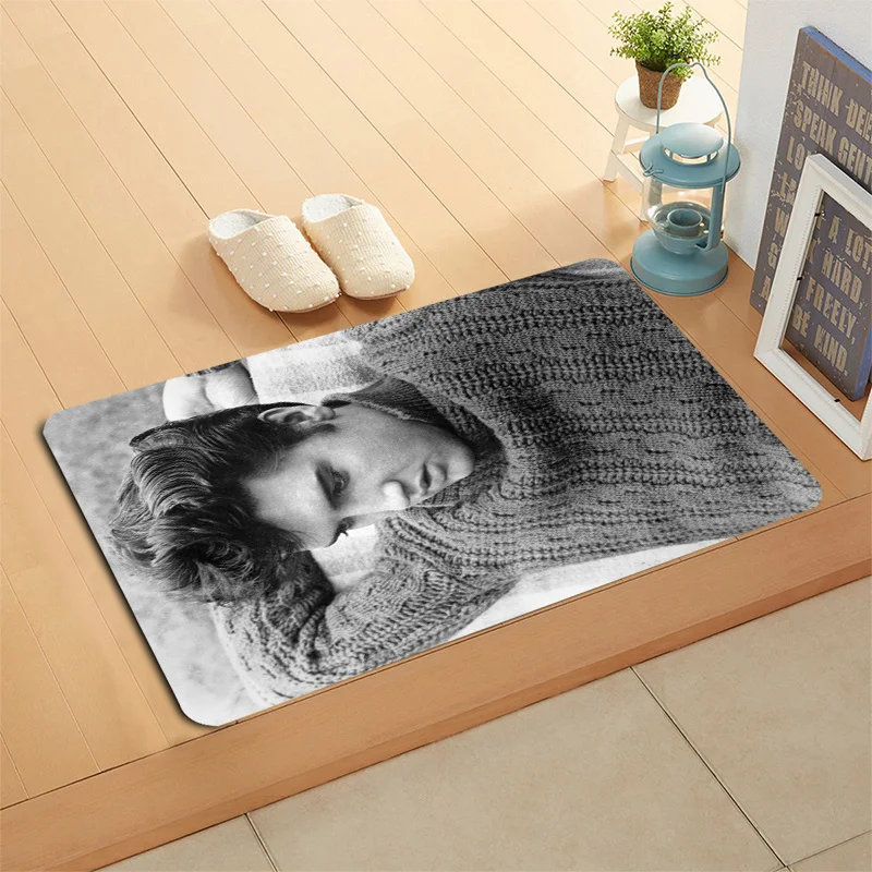 HEARMNY Star Presley Doormat Floor/Bath/Kitchen/Beach Mat Flannel Sponge Fabric 3D Printed Shaggy Custom Decoration For Bedroom - Цвет: 19