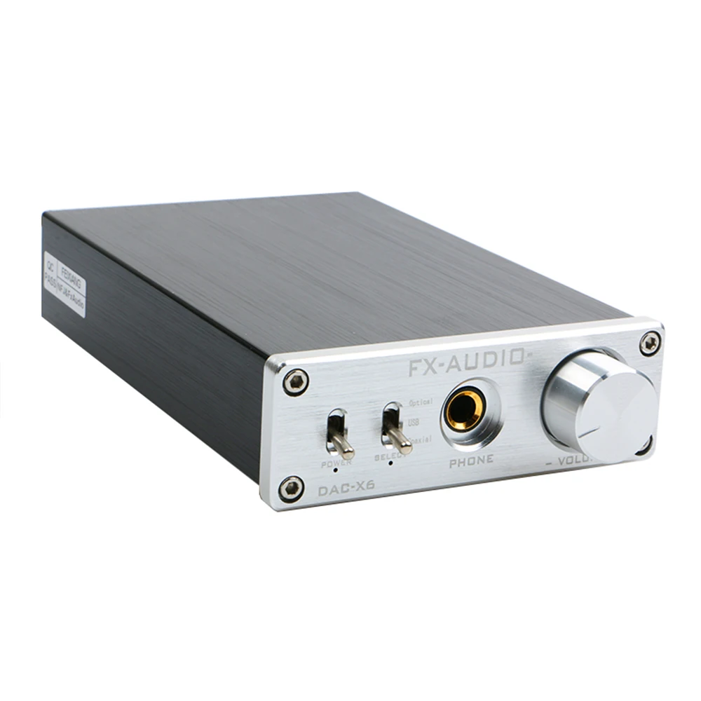 FX-AUDIO DAC-X6 MINI HiFi 2.0 Digital Audio