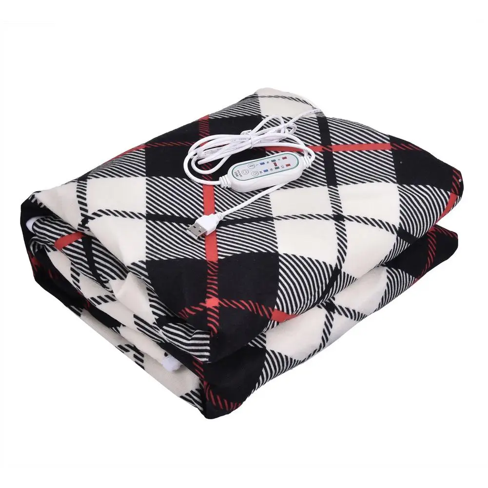 2 In 1 Shawl Flannel Throw Blanket - Image 2