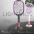 Новый 3000V Электрический Насекомое Ракетка Swatter Zapper USB 1200mAh Аккумуляторная Москитная Мухобойка Убить Муху Ошибка Zapper Убийца Ловушка