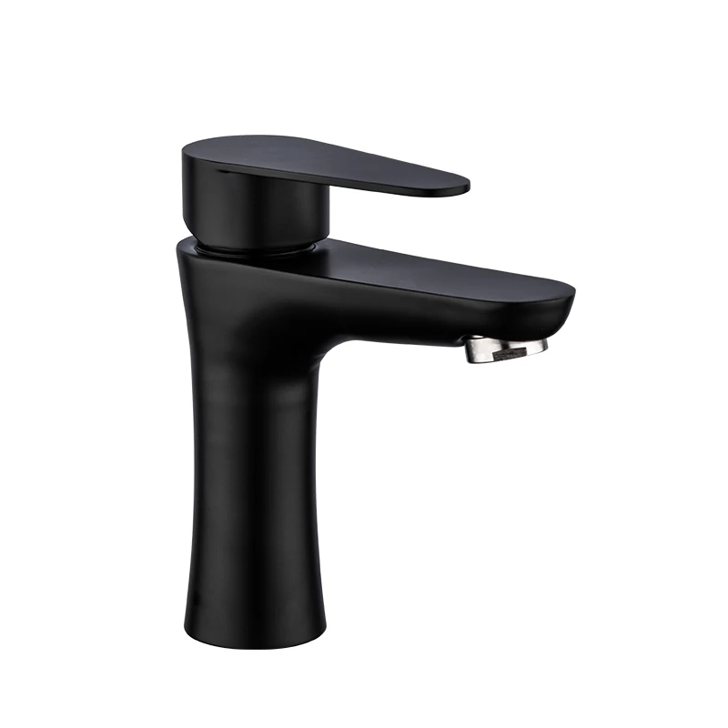 GAPPO Basin Faucet Black White Waterfall Faucet Mixer Tap Modern Brass Faucet Sink Mixer Tap Deck Mounted Bathroom Accessories - Цвет: Y10219-1