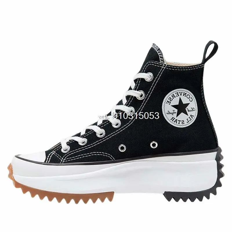 Converse-zapatillas de deporte con plataforma para mujer, zapatos informales a la color blanco, modelo JW Anderson, Run Star Hike, 164840C, novedad de 2020 - AliExpress