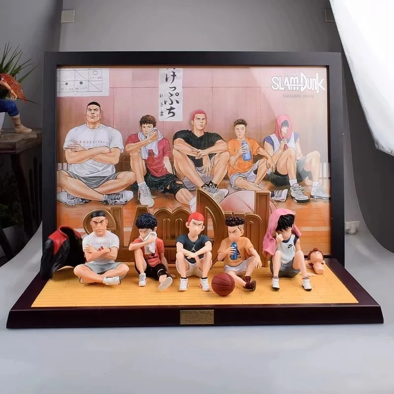 Slam Dunk シーン桜木流川楓三井久デラックス版フィギュアおもちゃ車の装飾誕生日ギフト 35 センチメートル Null Aliexpress