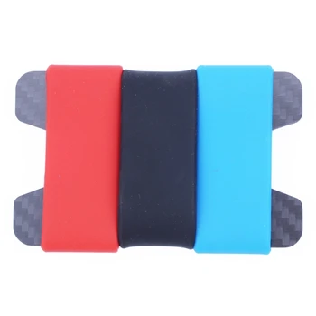 

Deft design Carbon Fiber RFID Blocking Money Band Credit Card Holder Slim Wallets Business Card Holders Durable 3K Carbon Case P