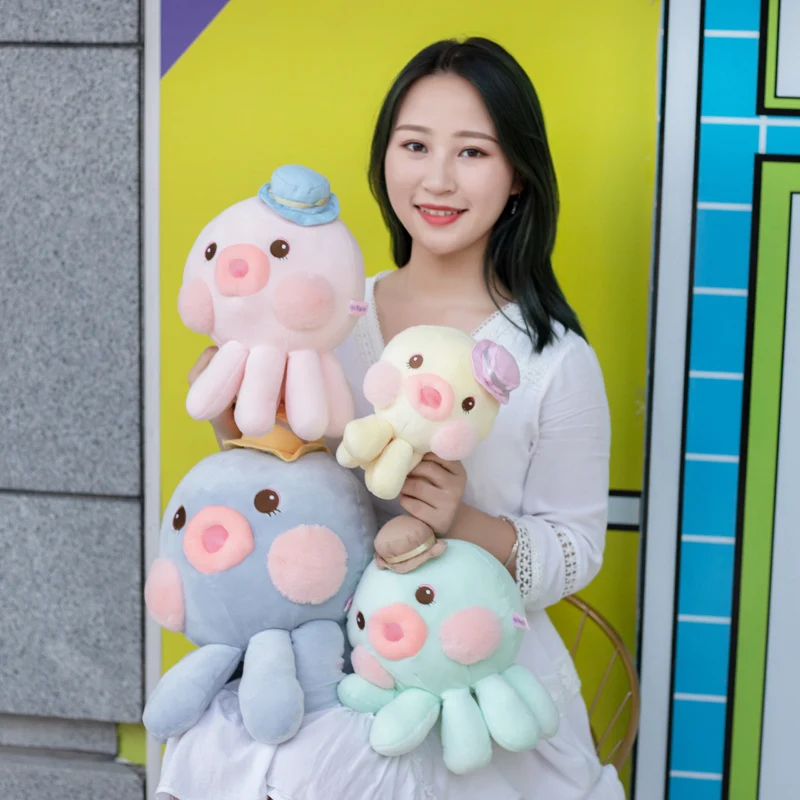 Carina Version Q Doll Octopus|Мягкие игрушки животные| |