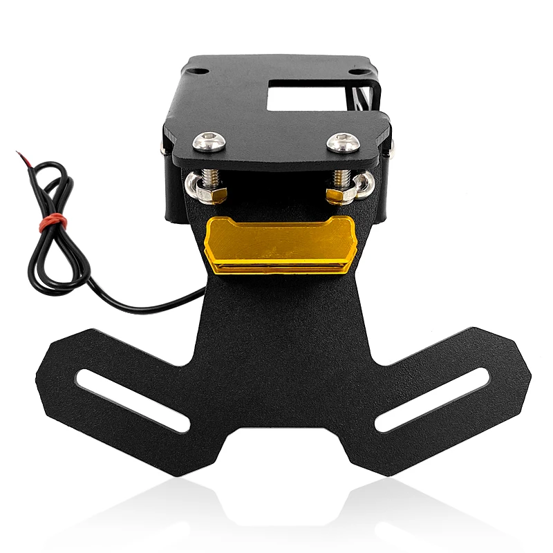 Motorcycle Tail Tidy Fender Eliminator Registration License Plate Holderframe LED Light For KAWASAKI Z900 2017 Z 900 (18)