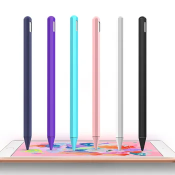 

Pen Nib Protector Silicone Sleeve Grip Skin Cover Holder for Apple Pencil 2 AS99