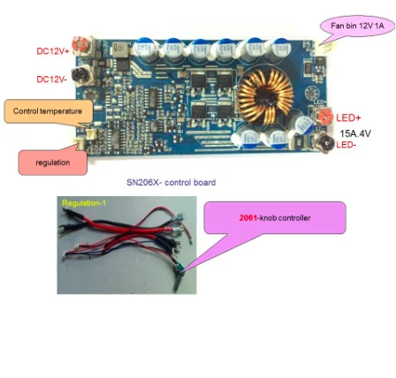 LED endoscope light source module LED controller Knob GY2081 led modules led module