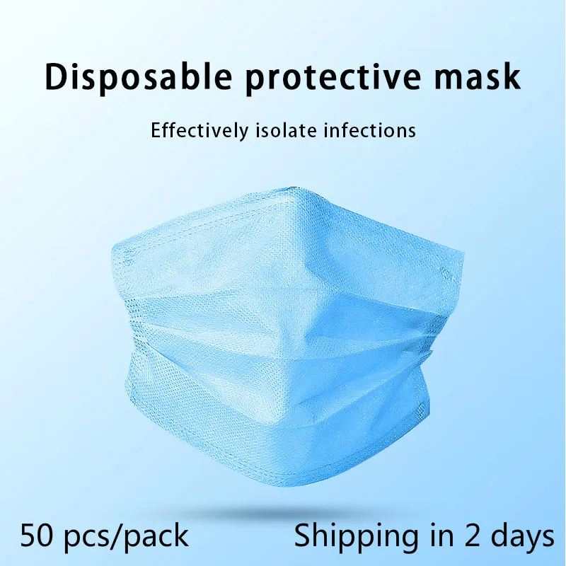 

Dustproof Anti-fog And Breathable Face Masks 95% Filtration Masks Fast Shipping