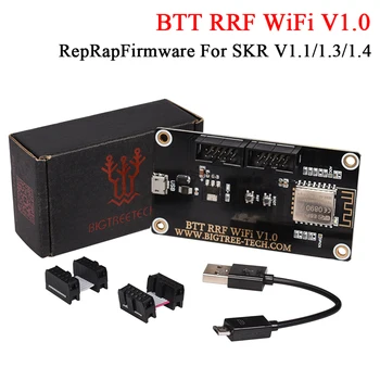 

3D Printer Parts BIGTREETECH RRF WiFi V1.0 Module Install Duet Firmware Run RepRapFirmware For SKR V1.4/V1.3/V1.1 Control Board