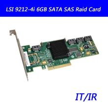 9212-4i 6GB SATA SAS IT/IR режим PCI-E карта расширения HBA для LSI