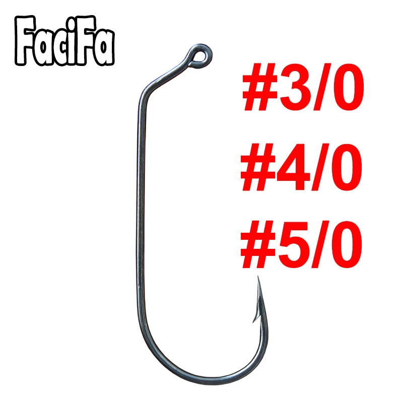 50個ビッグジグ釣りフック60度ジグフック釣り針サイズ3 0 4 0 5 0シングルフック Jig Hook Fishing Hooksingle Hook Aliexpress