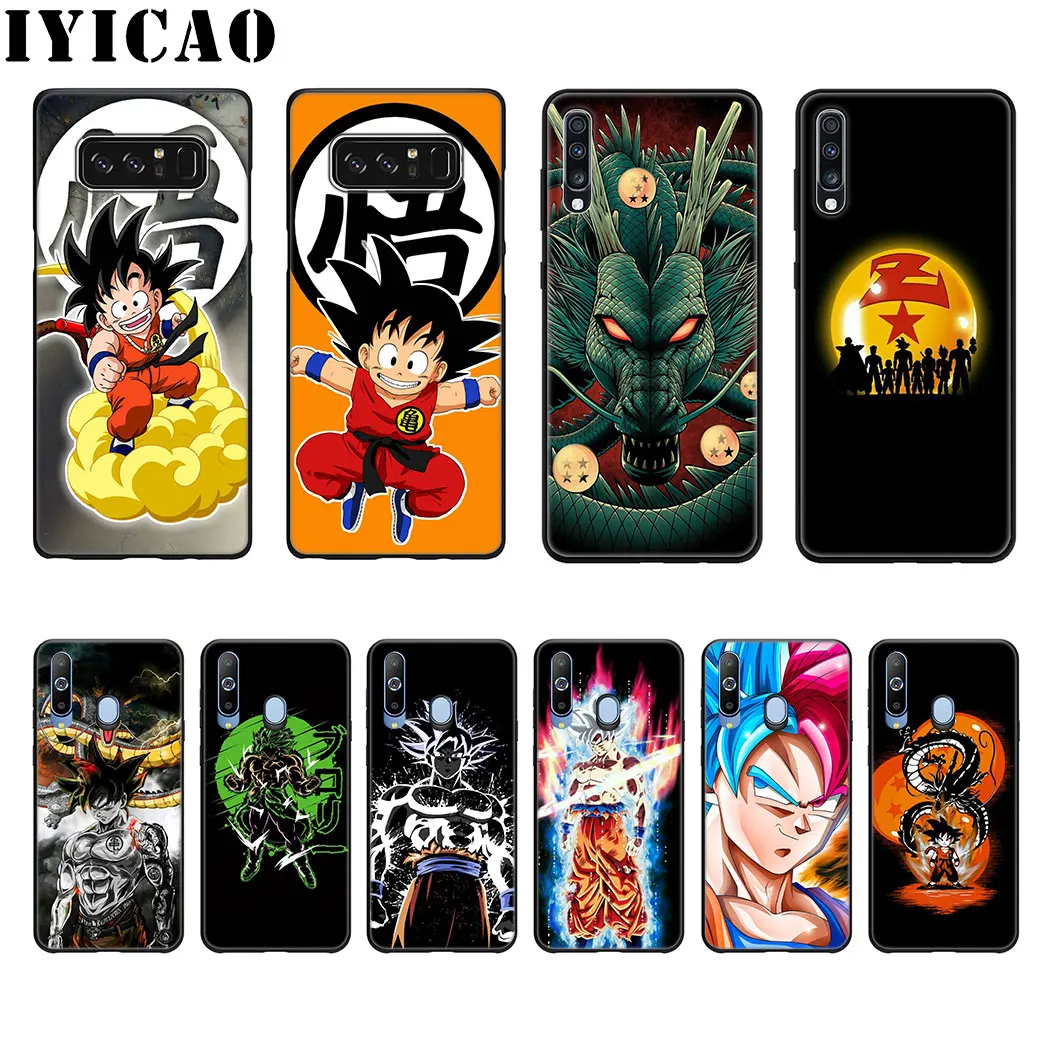 Мягкий силиконовый чехол DRAGON BALL Dragon для samsung Galaxy Note 8 9 10 Plus A50s A40s A30s A20s A10s из ТПУ |
