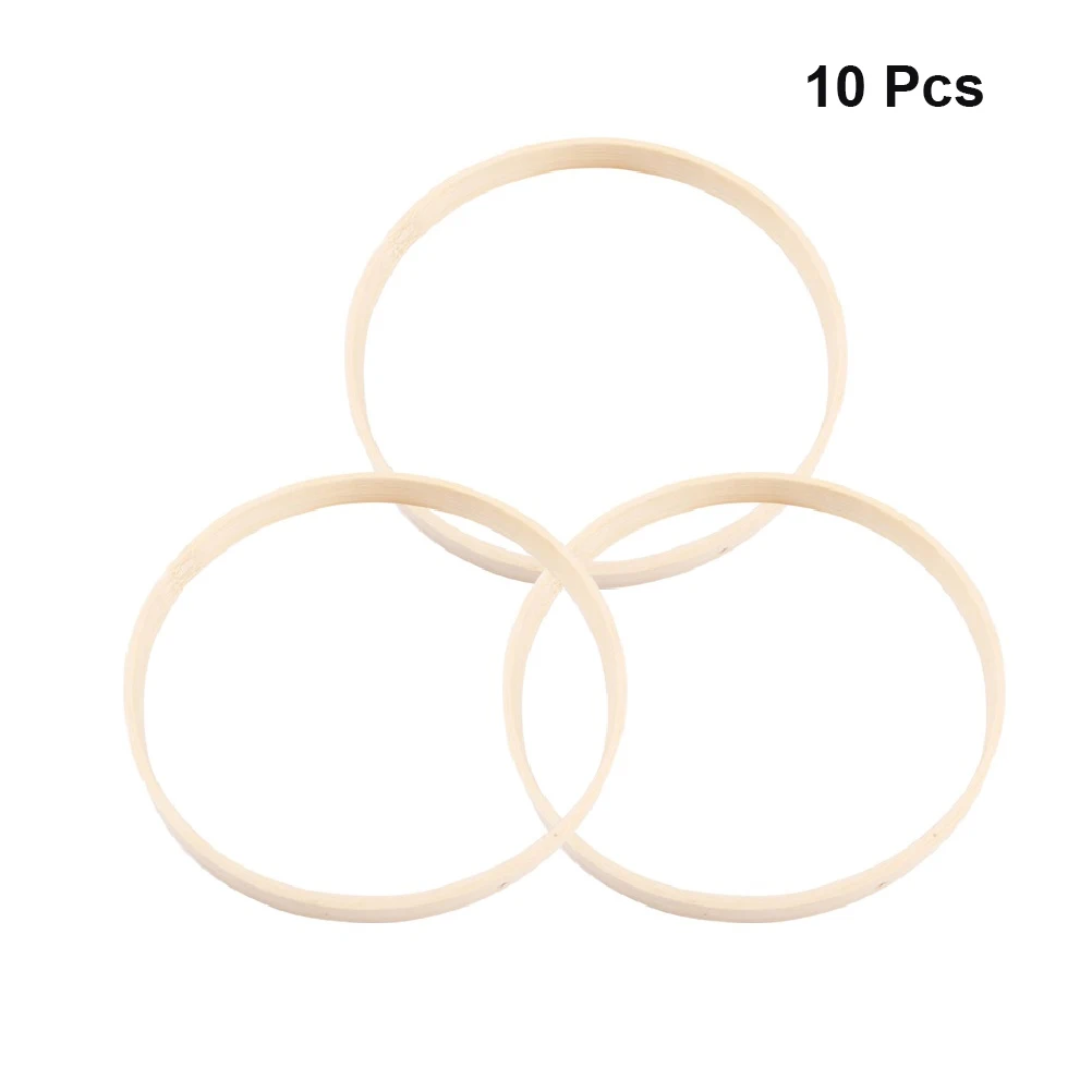 10PCS Round Rings 10cm DIY Durable Practical Dreamcatcher Hoop for Mandalas 