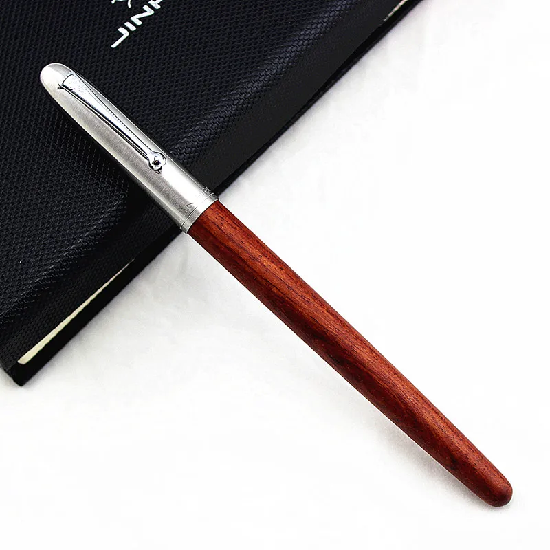 

Remastered Classic Wood Fountain pen 0.38mm extra fine nib calligraphy pens Jinhao 51A Stationery Office school supplies A6994