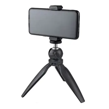 

Mini Tripod Cellphone Tabletop Smartphone Mount Clip Holder Stand Detachable Ballhead for iPhone 11 X/8/7 Huawei 4.5-6.5 inch