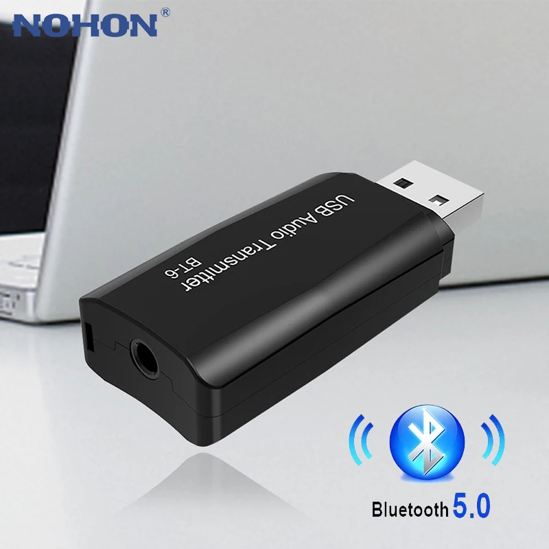 Bluetooth 5 0 стерео аудио 2 в 1 приемник передатчик Мини AUX RCA USB разъем 3 мм для ТВ ПК A2