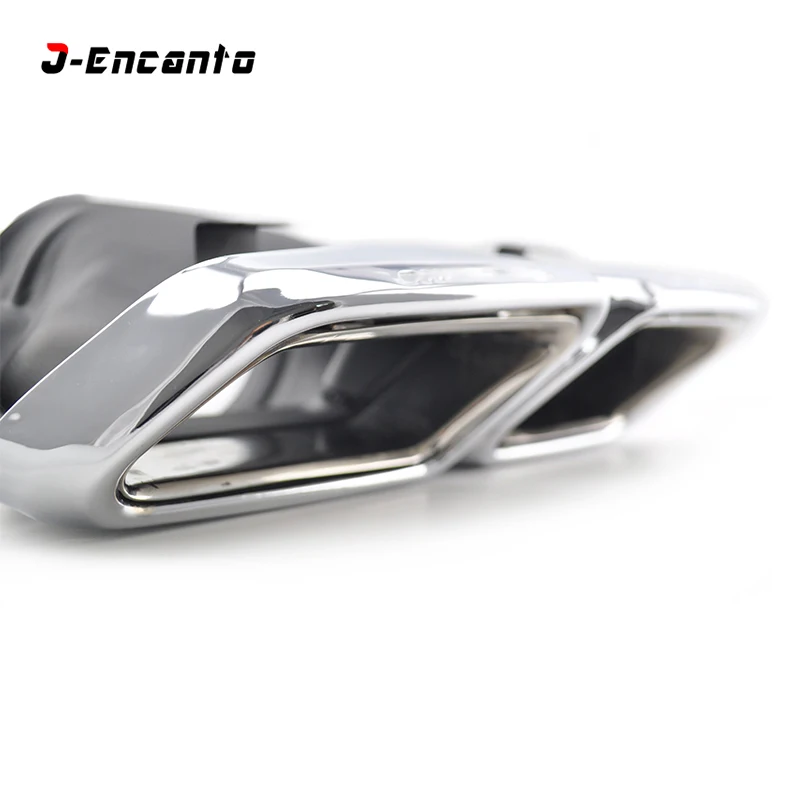 Выхлопная труба глушитель наконечники 304 Нержавеющая сталь глушитель наконечник для Mercedes Benz E класс W212 2013