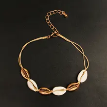 Европейский и американский стиль, аксессуары, натуральная раковина, ручная работа, пляжный ножной браслет, Женская Гавайская Мода, отдых, стиль, украшения для ног