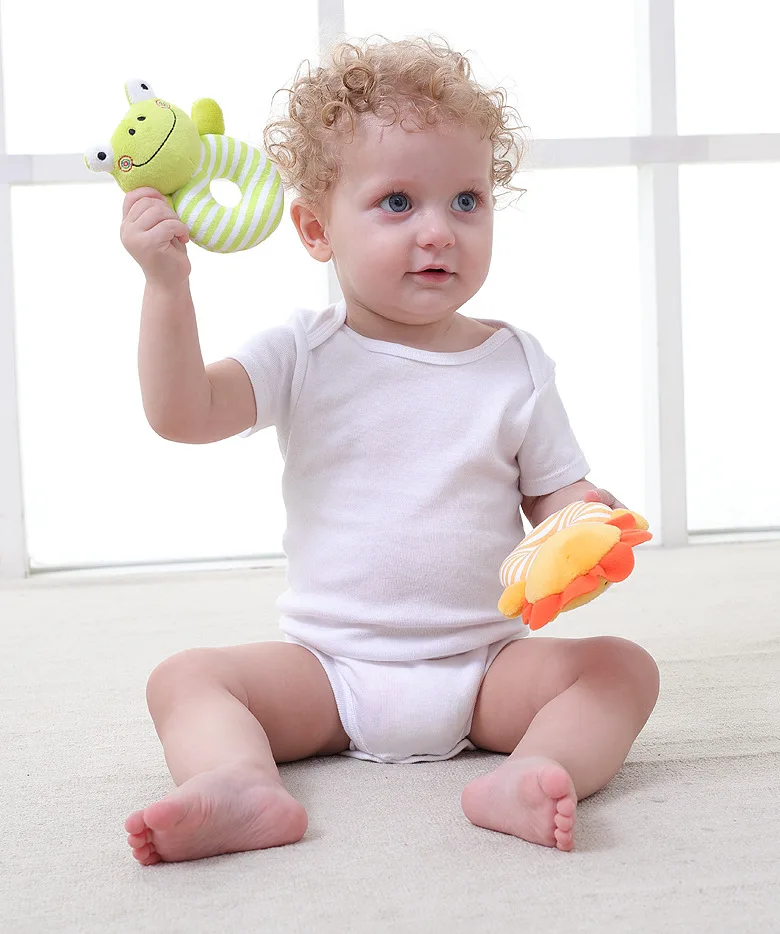 Детская погремушка, ручная удочка, обучающая плюшевая ткань, BB стержень, для детей 0-1 лет, ручная погремушка, игрушка