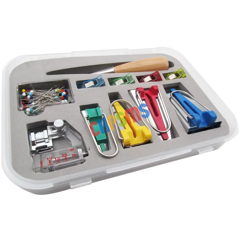 CYBTMS21SETBiasTapeMakerToolSetwithTapeBindingforpatchwork