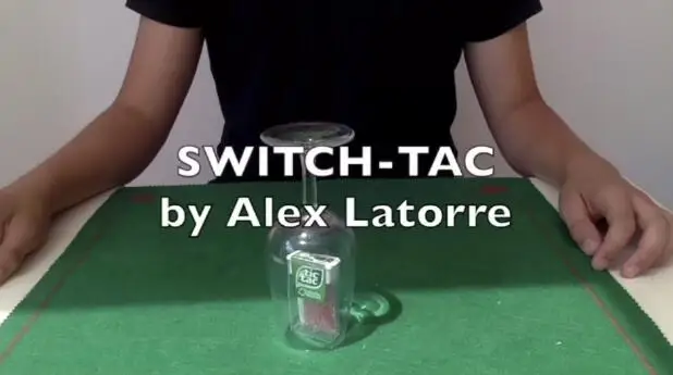 Переключатель Tac от Alex Latorre Magic tricks
