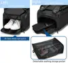 Men Business Travel Bag Laptop Backpack Shoulder Trip Outdoor Shoulder Bags Multi-function Dry Wet Duffel Weekender Rucksack 4