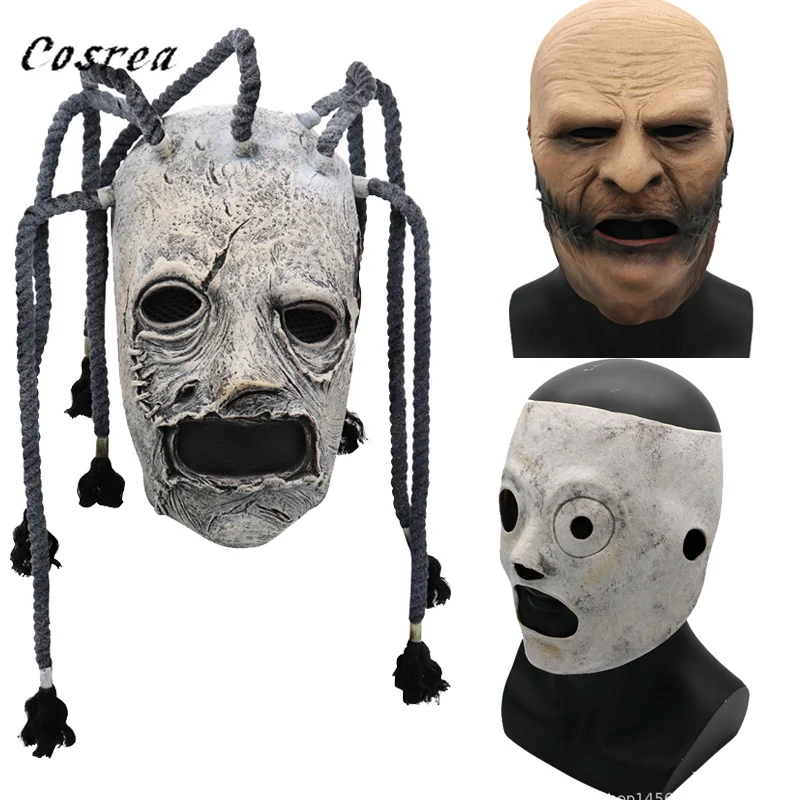 Джои из slipknot Jordison Косплей латексная маска для взрослых Хэллоуин маскарад Вечерние slipknot corey taylor эмульсия маски страшные головные уборы