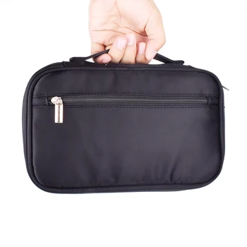 

Cosmetic Handbag Travel High capacity Organizer Makeup Bag Housekeeper Wash Storage Case Double Zipper Make Up tool Toiletry Bag