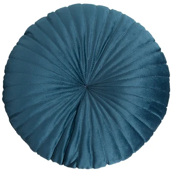 

Nordic Style Pumpkin Shape Cushion Decorative Seat Pillow Creative Round Velvet Throw Pillow Cushion