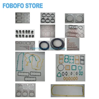 

6D24 6D24T Engine Full gasket set kit for Hyundai Kobelco SK400-3 Excavator Kato MG530 Crane and Truck