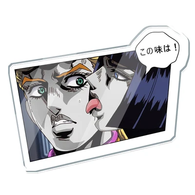 Аниме JOJOs странное приключение Кира ёшикаж Рохан кишибе кулон известная сцена