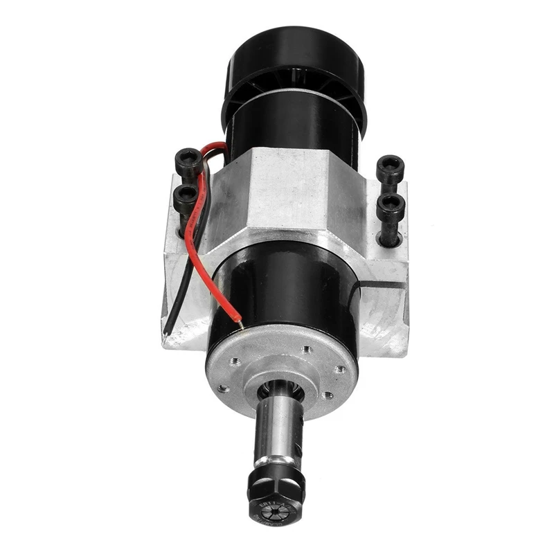 

500W Air Cooled Spindle ER11 CNC Spindle Motor Kit + Adjustable Power Supply 52MM Clamps ER11 Collet Chuck For Engraving Machine