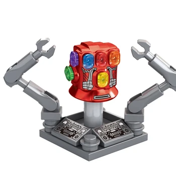 

Single sell Marvel Avengers Endgame Iron Man Infinity Gauntlet Captain America Thor building blocks Action Figure Toys for Kid