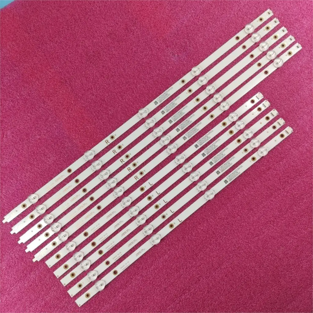 

Светодиодная подсветка 9 ламп для телевизора P hilips 49 дюймов TT4906F 49PUS7503 LB49021 49pus641 2/12 49pus616 2/12 LB49023 V1_00 V0 _ 00 3A6560010EA