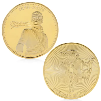 

Michael Jackson The King Of Pop Commemorative Challenge Coins Collection Token
