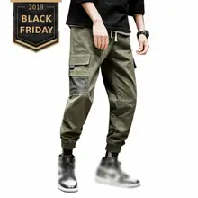 FALIZA Новинка весны Для мужчин s Повседневное джоггеры брюки-карго Для мужчин тактические брюки Для мужчин s хип-хоп Уличная шаровары из хлопка Комбинезоны PA08