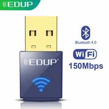 EDUP 150Mbps USB WIFI Adapter 2,4 Ghz BluetoothWireless Mini WiFi Empfänger Wi-Fi USB Ethernet Netzwerk Karte für PC Laptop desktop