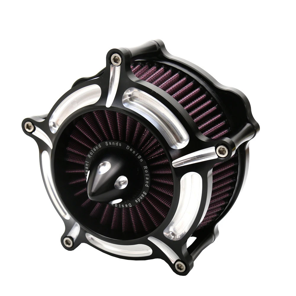 Motorcycle Refitting Filters Turbine Air Cleaner Intake Filter For Harley Sportster Xl883 1200 1991-2016 Grand glider 2014-2017 |